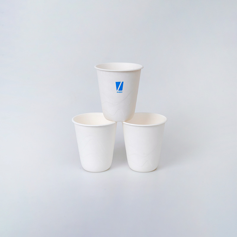 Compostable Biodegradable Bagasse nzimbe Stylish Stripes Cup (5)